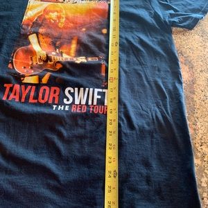 Taylor Swift RED Tour Shirt Size Large—-please see measurements in photos.